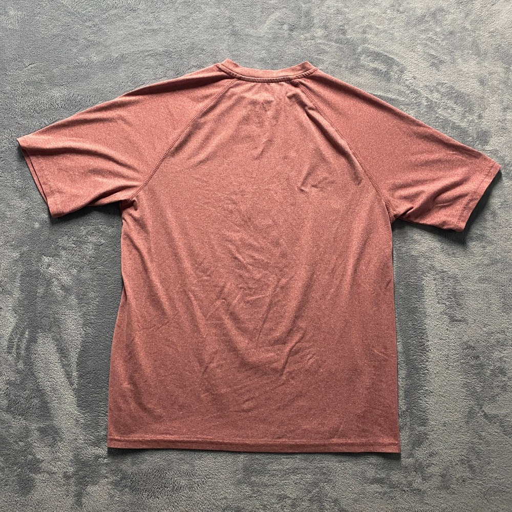 Glacier Performance Mens Small Short Sleeve Active Shirt Clay Heather 1408440 - Picture 2 of 7